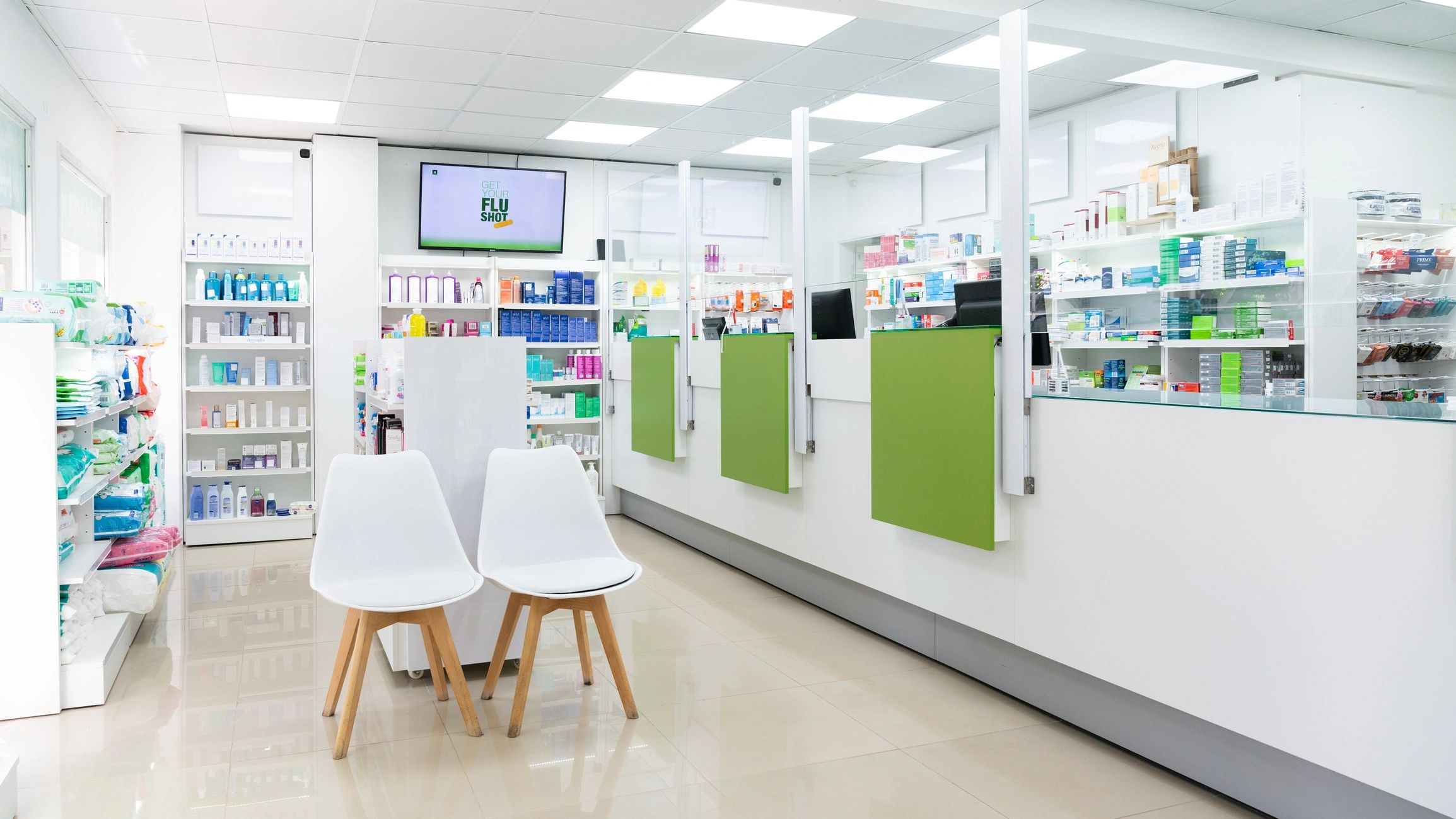 Modern medical office representing administrative operations
